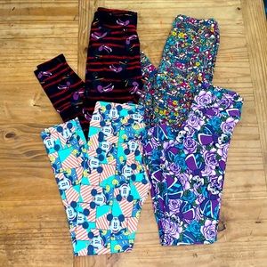 Lularoe lot of 4 leggings